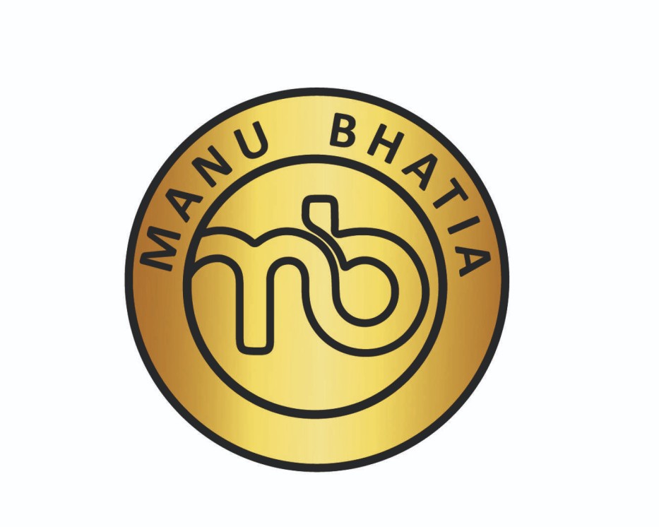 Manu Bhatia (MB) logo
